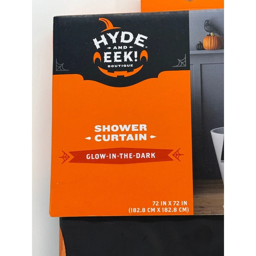 Hyde and EEK! Halloween Pumpkin Shower Curtain 72